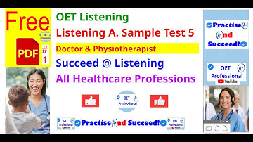 OET Listening A Sample Test 5 PRINT PDF