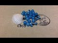 Making A Necklace and Earrings With Curated Bead Box Subscription Sea Jewels March 2022