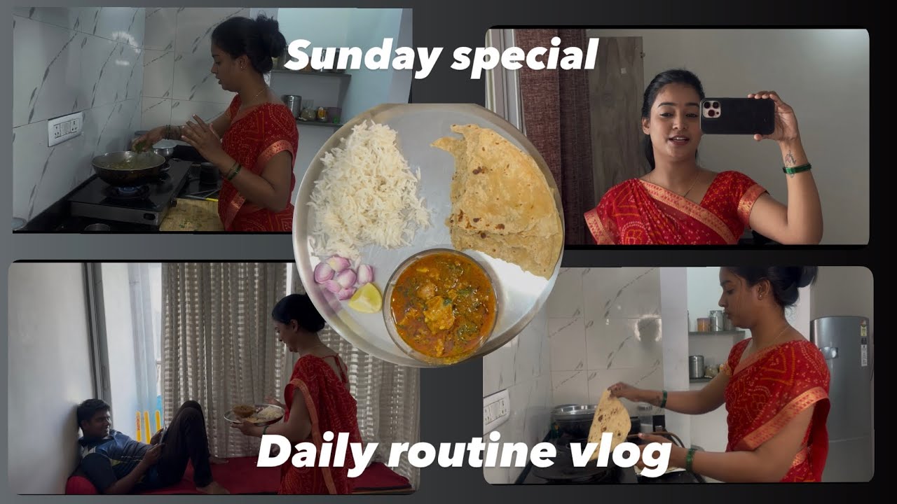 Mera daily routine | Sunday special mutton curry | mein sab bana sakti hu | #saipriya 