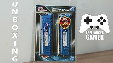 Unboxing G.Skill Ripjaws-4 4x8GB DDR4 2400Mhz PC4-19200 Kit