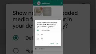 Whatsapp images not showing in gallery | whatsapp photo not save in gallery #shorts screenshot 5