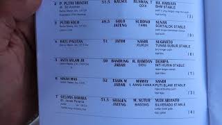 2019 YOGYAKARTA PUTRI ROSE HB CUP IX F2 1.000M PACUAN KUDA