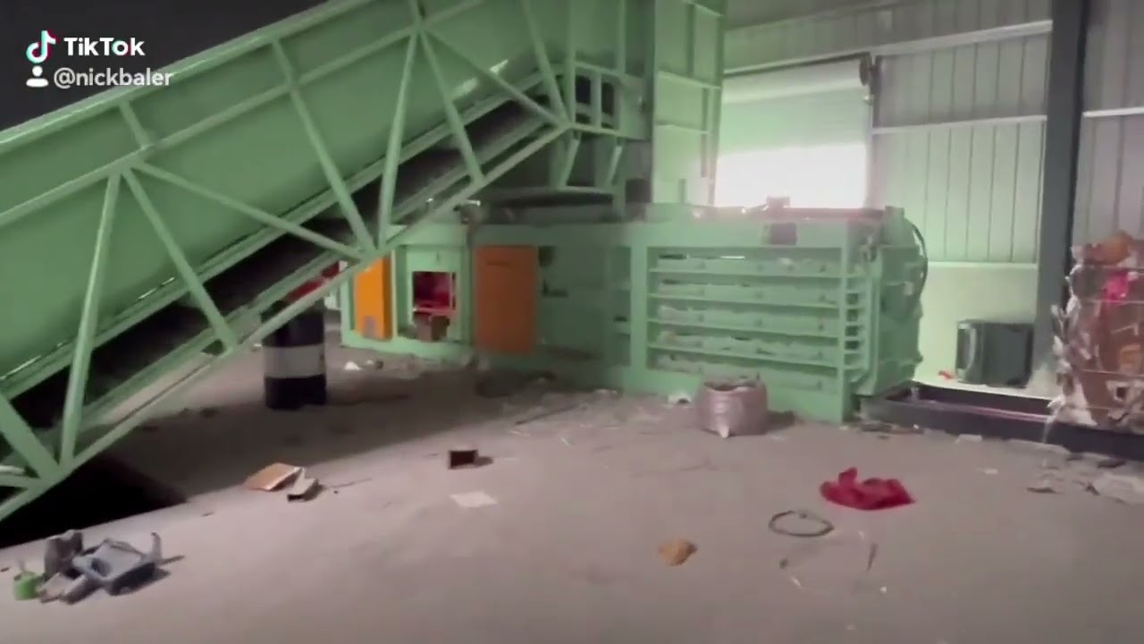 Waste Newspaper Occ Paper Compress Machine