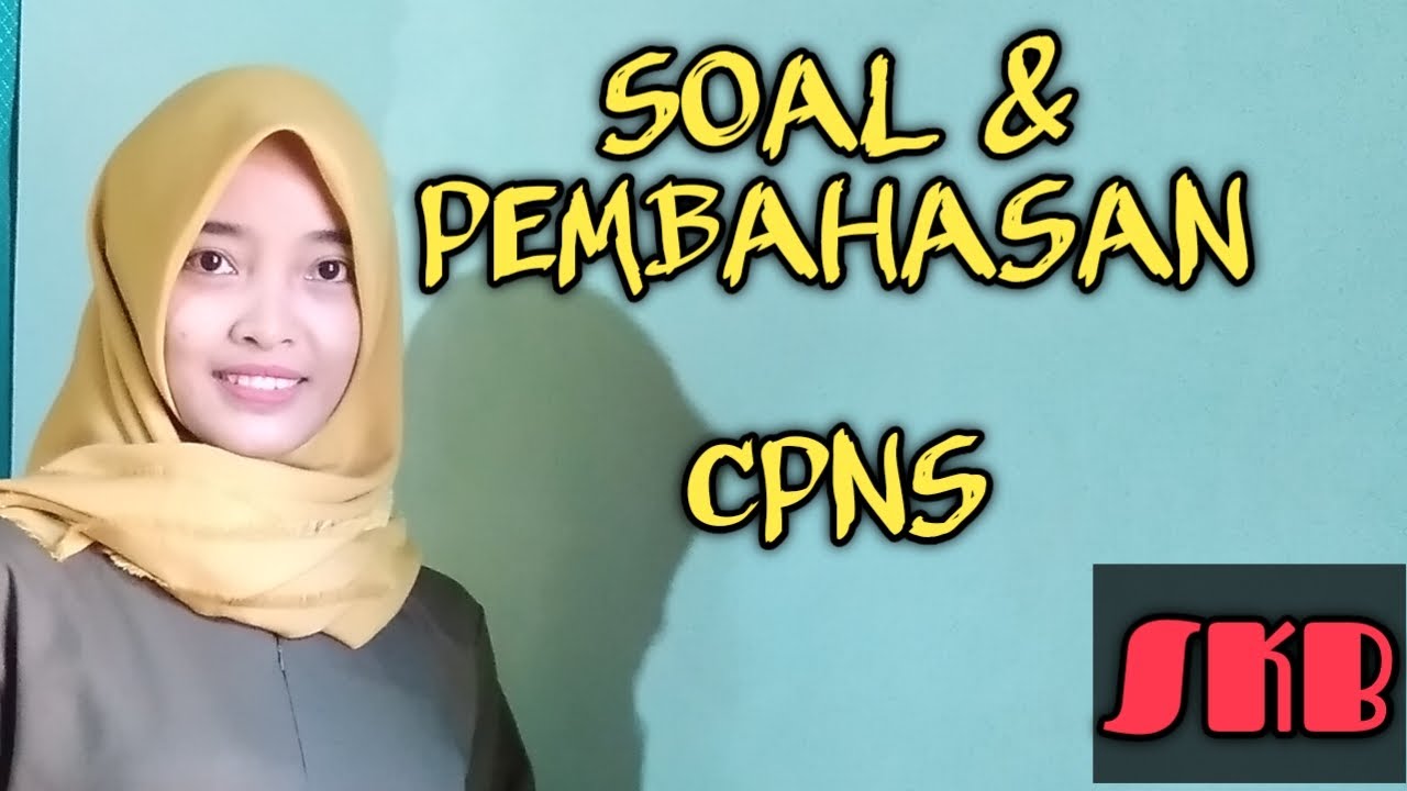 SOAL DAN PEMBAHASAN SKB CPNS 2020 || GURU MATEMATIKA [Part  