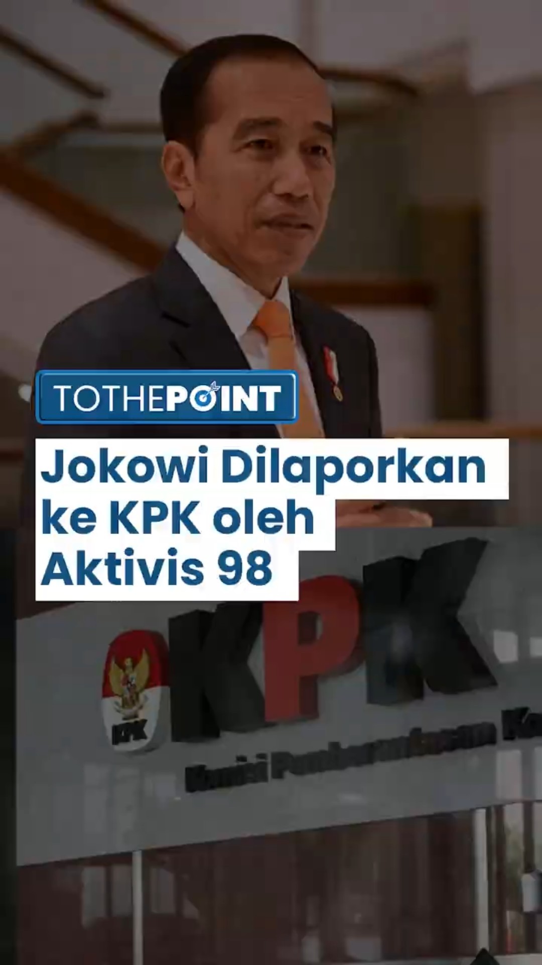 Jokowi dilaporkan Lagi ke KPK oleh Aktivis Nurani 98 Bawa Dugaan KKN dan TPPU