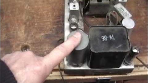 How an Auto Radio Vibrator Works