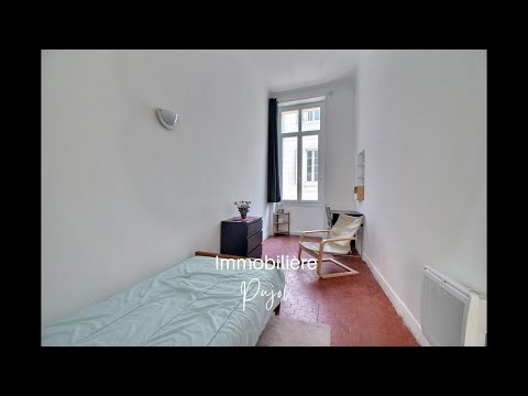 Noailles 13001 - T3 meublé traversant au sein d'un immeuble marseillais – visite virtuelle