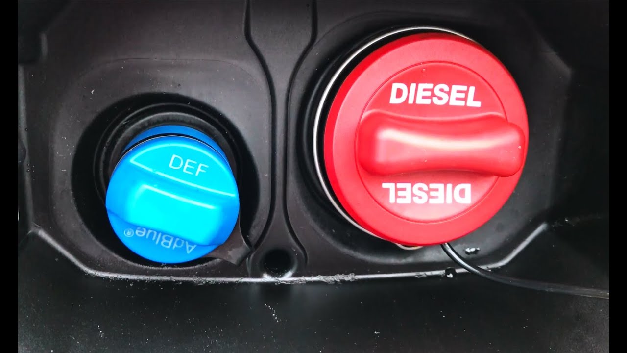 How to refill or top up your AdBlue and where to find your filler cap. Universal - YouTube