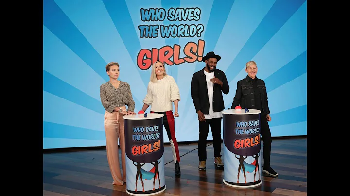 Scarlett Johansson & Brie Larson Play Who Saves th...