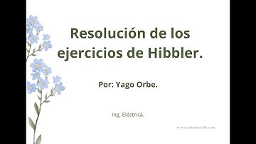 Resolución de los ejercicios de Hibbler. (Reedición)