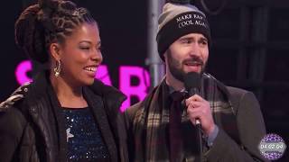 Jared Fox and Aida Rosenbaum 8 o'clock countdown NYE 2020 w/Johnathan Bennett