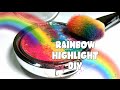 PINTERTEST- RAINBOW HIGHLIGHTER DIY!