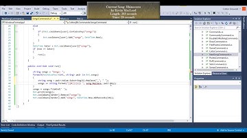Refactoring  (Twitch Chat Bot in C#)