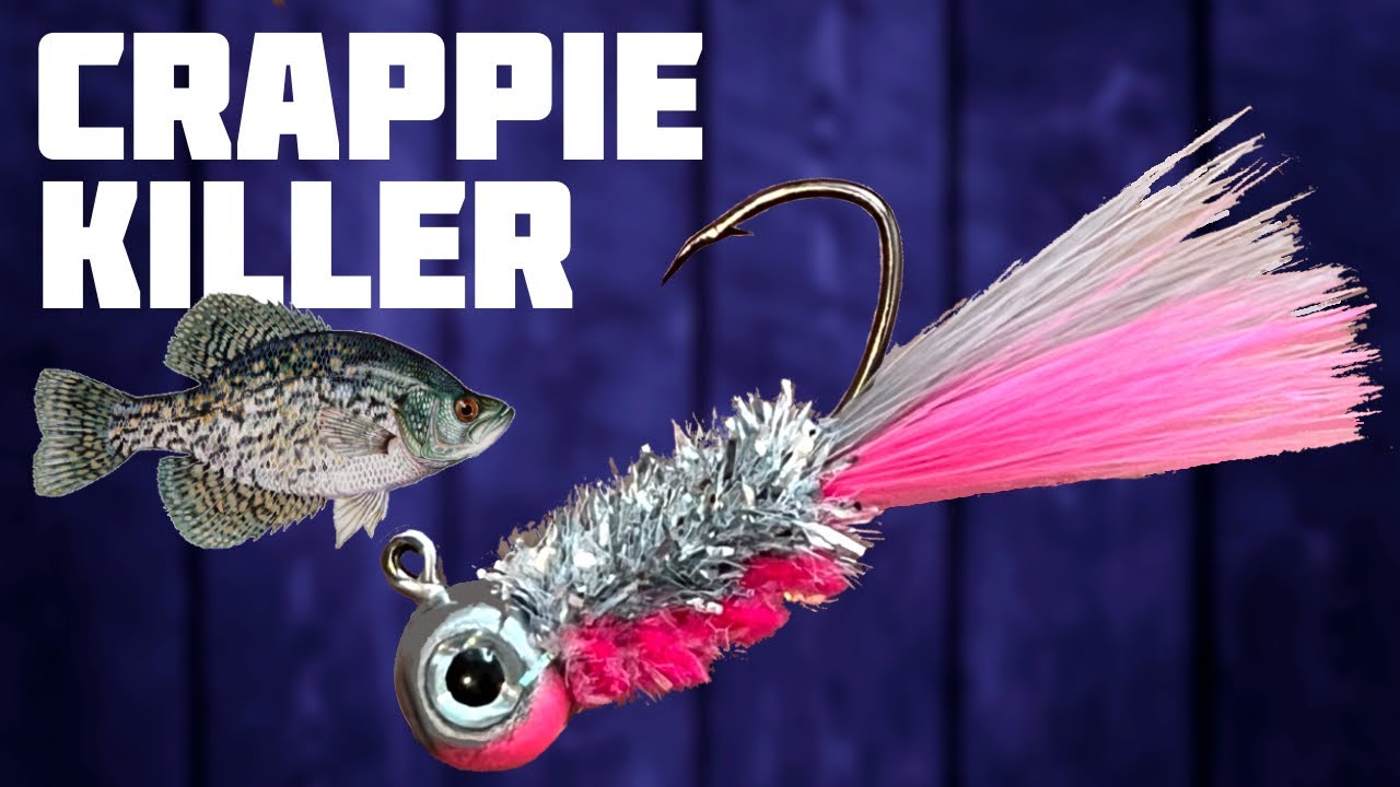 Tying an EASY 2-Tone Crappie Jig 