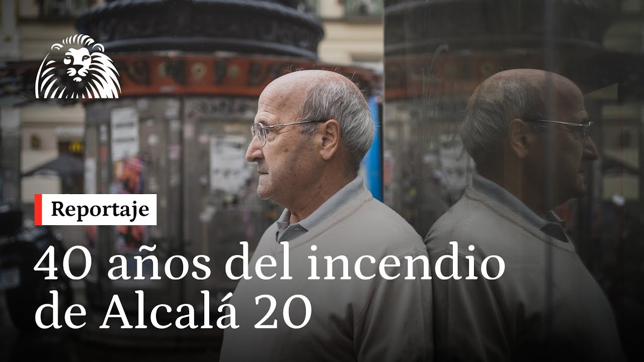 40 años del incendio de Alcalá 20: Rufino vuelve al lugar donde murieron 81 personas