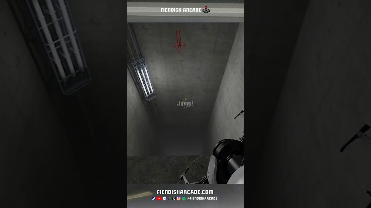 Portal ‘Aperture Liminal’ 3 #portal2 #gameplay #liminalspace #shorts
