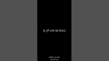شاشه سوداء القران الكريم || محمود انور الشحات
