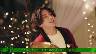 BTS Sings 'Santa Claus Is Comin' To Town'   The Disney Holiday Singalong