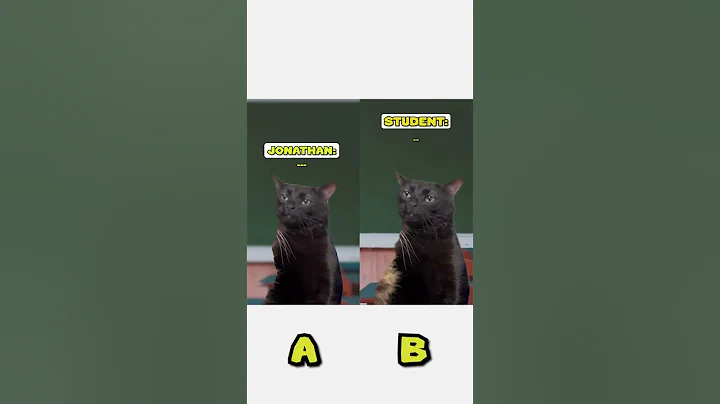 A vs B | The True Smartest Kid In Class 😎 (CAT VERSION🐈) @Ryanhdlombard #shorts