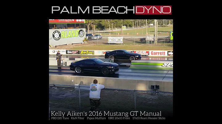 Kelly Aiken goes 11.66@117 in his 2016 Mustang GT ...