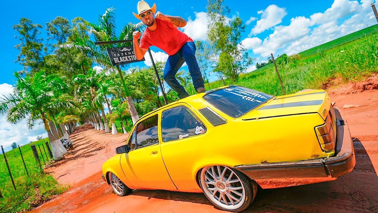 FUI PRA FAZENDA BLACK-STONE DE CHEVETTIN !!! * a viagem mais divertida da minha vida 🤣*