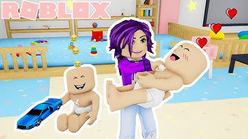 Kate cares for babies at Twilight Daycare! 🍼 | Roblox Roleplay