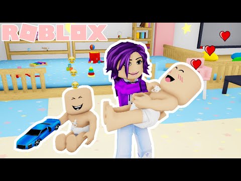 Kate cares for babies at Twilight Daycare! ? | Roblox Roleplay