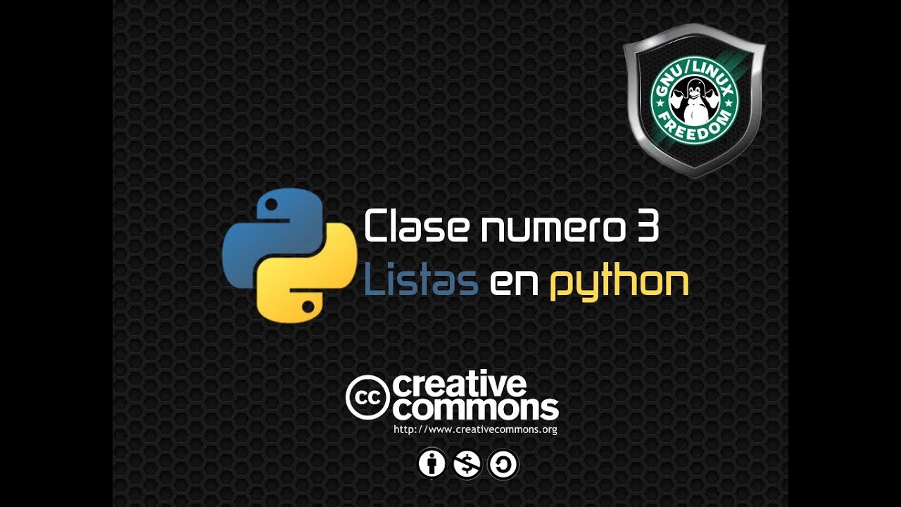 Clase 3 : Listas en python - YouTube