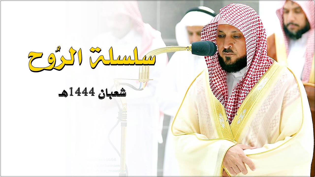 سلسلة الرُوح | تحابير قرآنية تأسر قلبك من صاحب الصوت الخاشع الشيخ د. ماهر المعيقلي | شعبان ١٤٤٤هـ