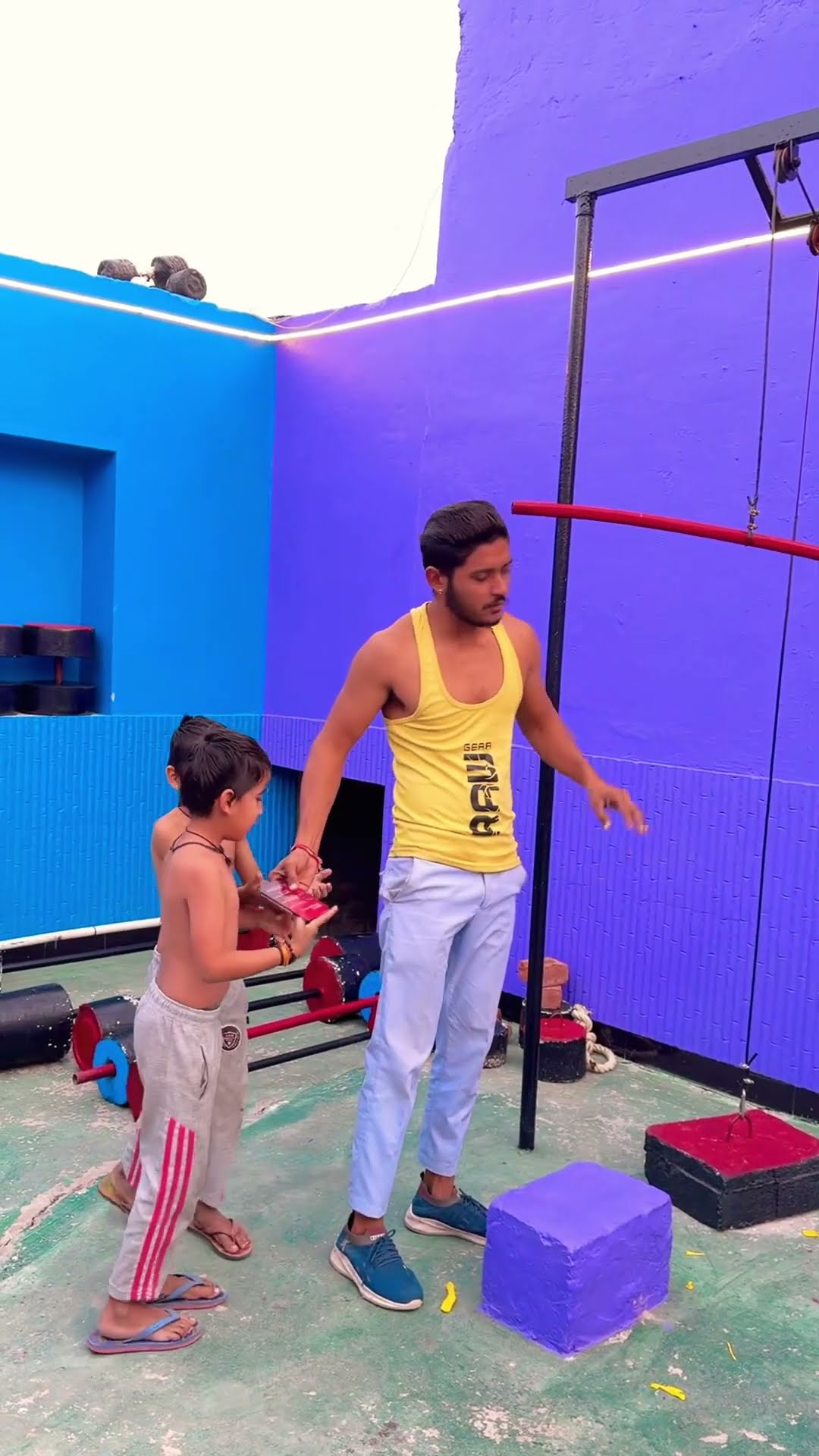 Both are twin brothers! ??? #shortvideo #funnyvideo