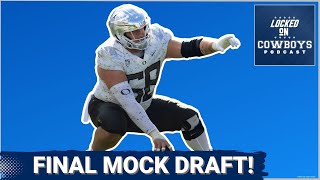 Final 2024 Dallas Cowboys Mock Draft Simulation!