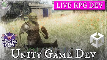 Unity RPG Game Dev LIVE • #54 • Damage, Blocking, Dodging...and Refactoring it all!