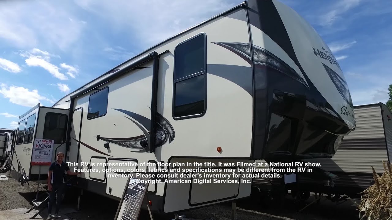 2019-forest-river-rv-wildwood-heritage-glen-elite-series-34rl-youtube