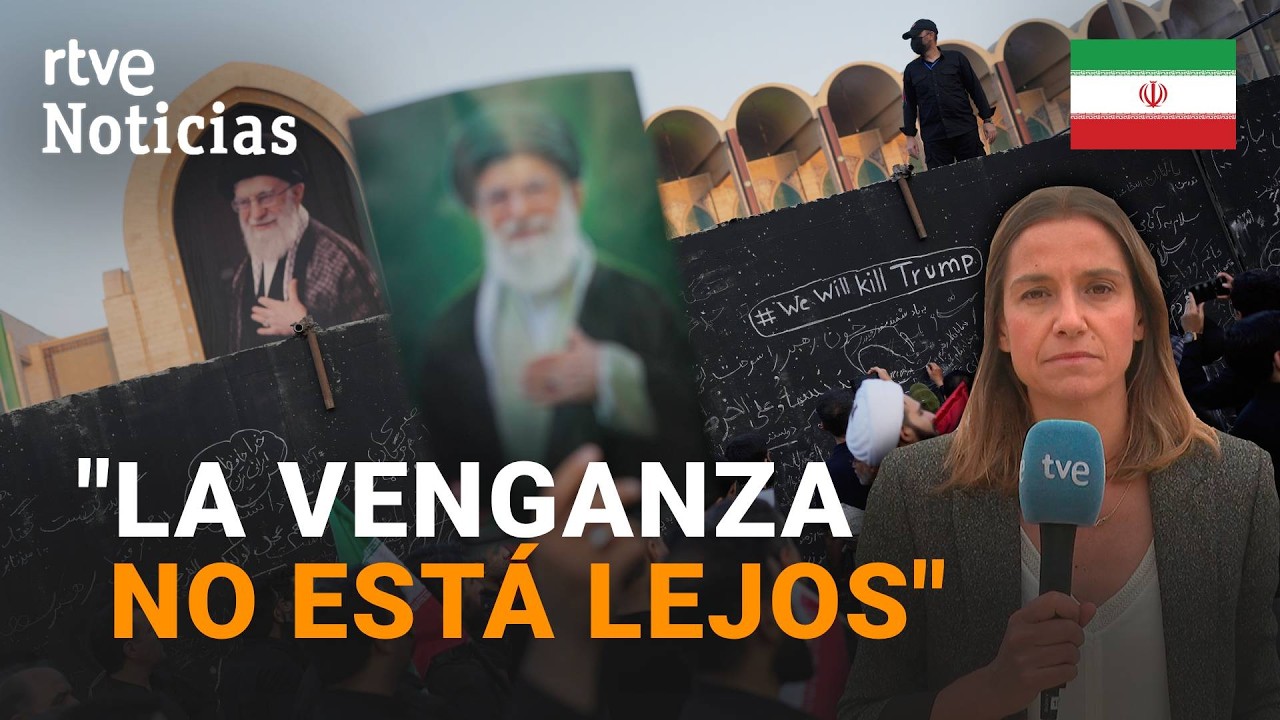 IRÁN: CIENTOS de MILES de PERSONAS ACUDEN al FUNERAL de ALÍ JAMENEÍ | RTVE Noticias