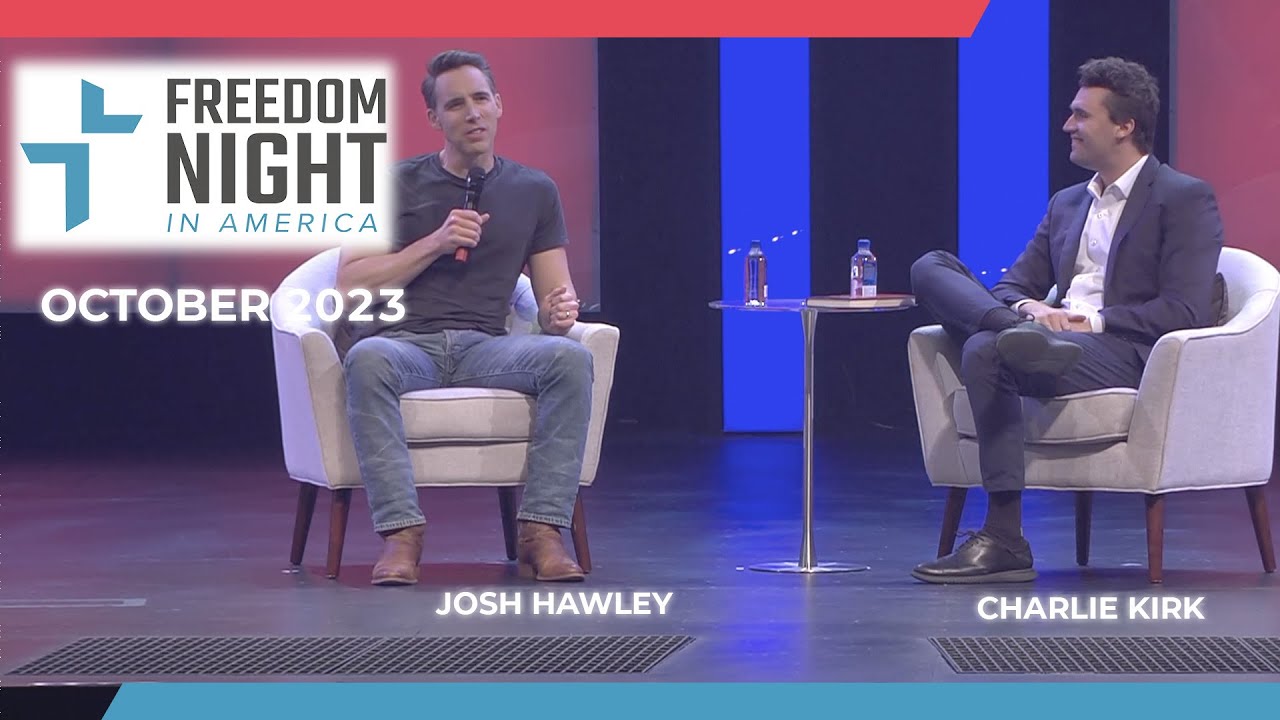 Charlie Kirk and Senator Josh Hawley Discuss the Crisis of Masculinity and Biblical Manhood in America