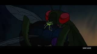 Genndy Tartakovsky's Primal The Giant Fly vs The Giant Praying Mantis