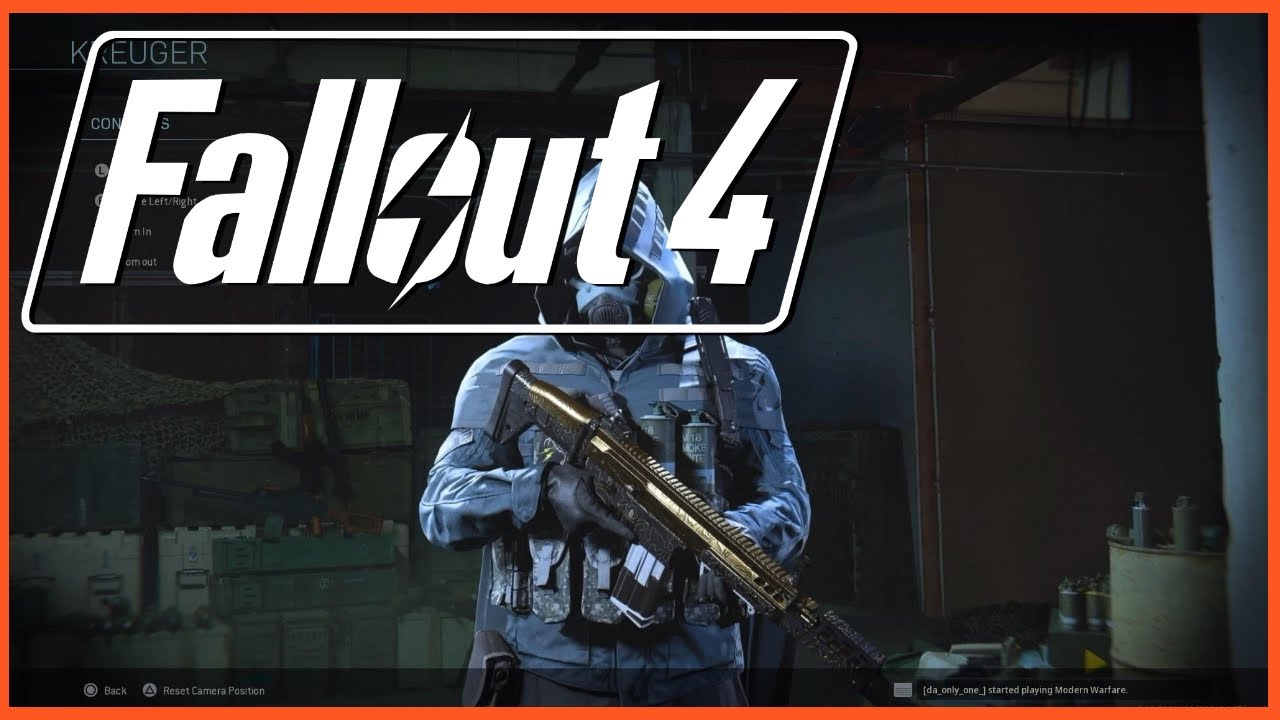 Krueger Resistance Skin | Modern Warfare | Fallout 4 Mods