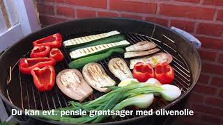 Grillede grøntsager med marinade YouTube