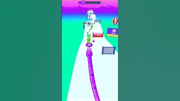 Snake Run Race 3D : Fun Gameplay #gaming #trending #shorts #gamingsnakerunrace