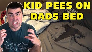 Kid Pees On His Dad's Bed - GROUNDED! [Original] 🤣😱