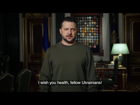 Видео: Обращение Президента Украины Владимира Зеленского по итогам 671-го дня войны (2023) Новости Украины