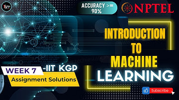 NPTEL Introduction to Machine Learning - IITKGP Week 7 Quiz Assignment Solutions💡 | July 2022