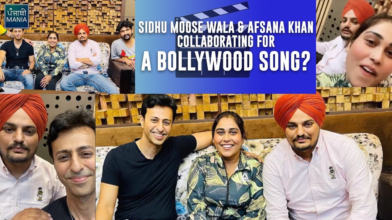 Sidhu Moosewala, Afsana Khan Collaborating For A Big Bollywood Song?| Salim-Sulaiman | Punjabi Mania