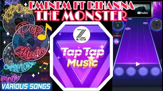 Tap Tap Music-Pop Songs - Eminem ft. Rihanna - The Monster (HARD MODE) screenshot 2