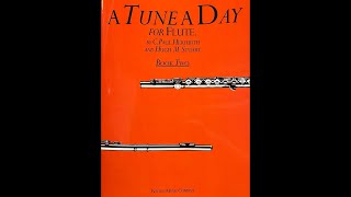A Tune A Day For Flute Book Two P.39 - 40 Objective 15, with Metronome by So Ka Hing Mario 蘇家慶