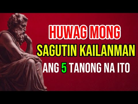 “Huwag Mo Kahit Kailan Isiping Sagutin | Stoicism | Karunungang Stoic”