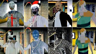 GRANNY CHAPTER 2 All New Mods Grandpa Jumpscares New Update - Evil Nun Slendrina Asylum Minecraft