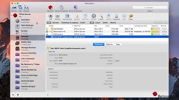 Retrospect Backup in 60 Seconds: Email Protection - Mac