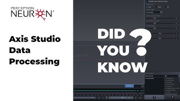 Did you know? | Axis Studio Data Processing