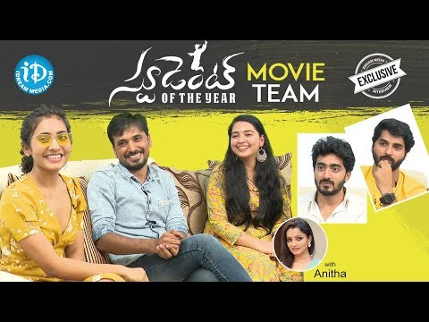 Student Of The Year Movie Team Exclusive Full Interview || Talking Movies With iDream